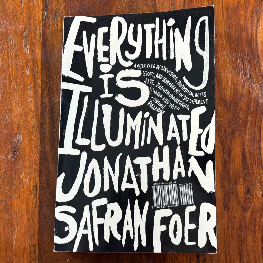 Everything Is Illuminated Jonathan Safran Foer 2002 Houghton Mifflin Paperback